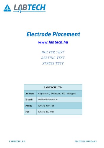 Electrode placement