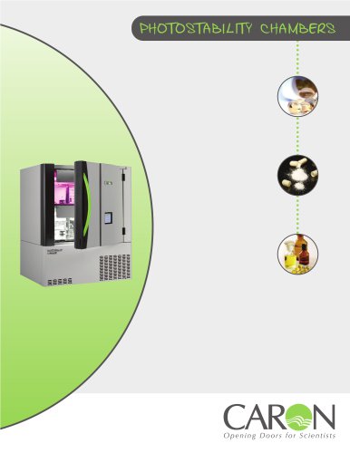 PHOTOSTABILITY CHAMBERS