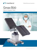 Gmax800 Electric Surgical Table Catalog