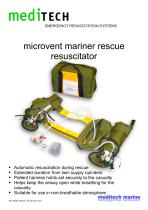 microvent mariner rescue resuscitator