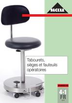 Tabourets, Sieges et fauteuils opératoirees