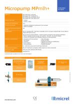 Micropump MPmlh+ Technical Sheet_ FR - 1