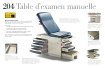 Brochure: 204 Manual Examination Table - 3