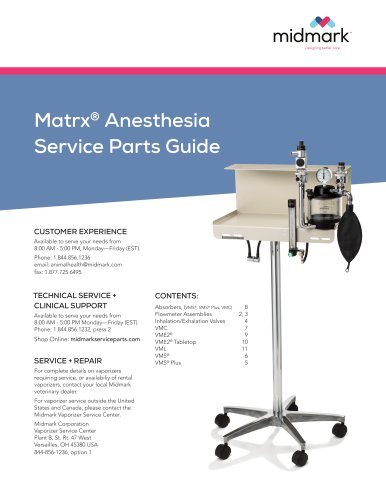 Matrx® Anesthesia