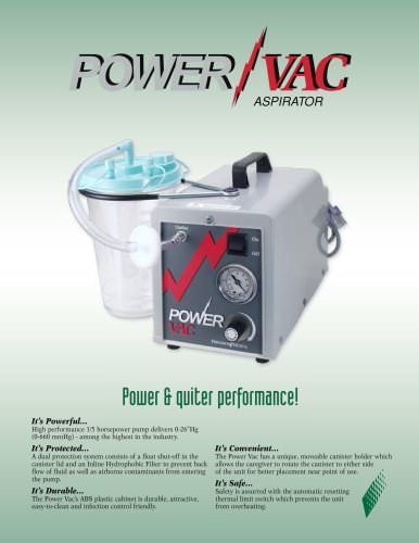 PM61 PowerVac Aspirator