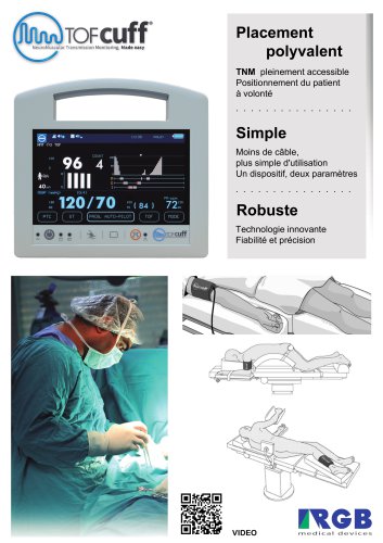 TOF Cuff - NMT monitor