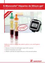 S-Monovette® Lithium-Heparin Gel+