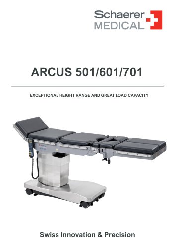 Arcus - Universal Table - Info Flyer