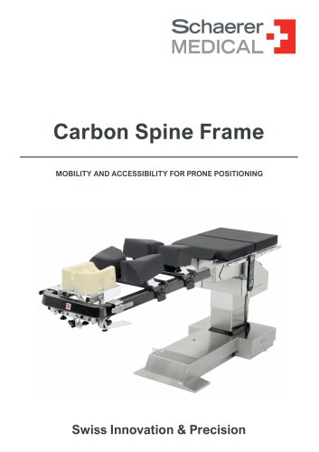 Carbon Spine Frame - Info Flyer
