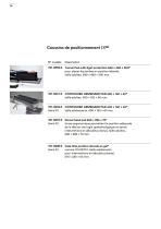 Accessoires pour tables opératoires - Coussins de positionnement - 14