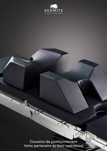 Accessoires pour tables opératoires - Coussins de positionnement