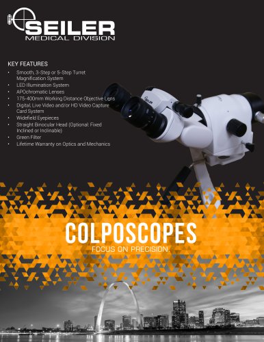 Colposcopes Spec Sheet