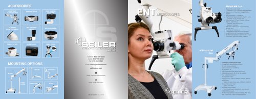 Tous Les Catalogues Et Fiches Techniques (PDF) Seiler Medical