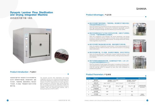 Dynamic Laminar Flow Sterilization and Drying Integrated Machine