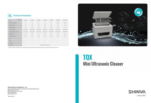 TQX Mini Ultrasonic Cleaner