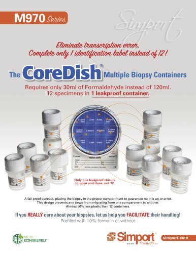 CoreDish® M970 Series