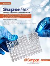 PLAQUES PCR 96 PUITS DÉTACHABLES À PROFIL BAS SUPERFLEX™ - 1