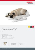 8352 Pèse-animaux "Pet"