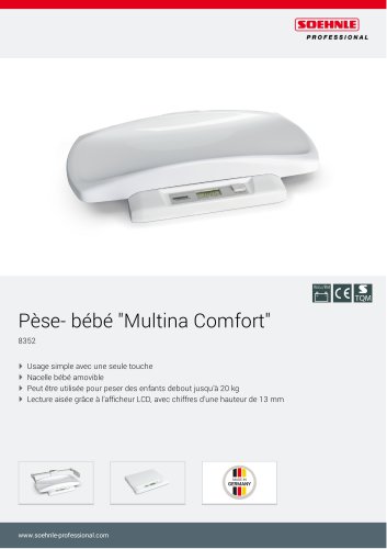 8352 Pèse-bébé "Multina Comfort"