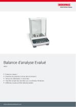 Balance d'analyse Evalué - 1