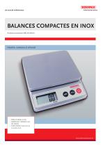 BALANCES COMPACTES EN INOX - 1