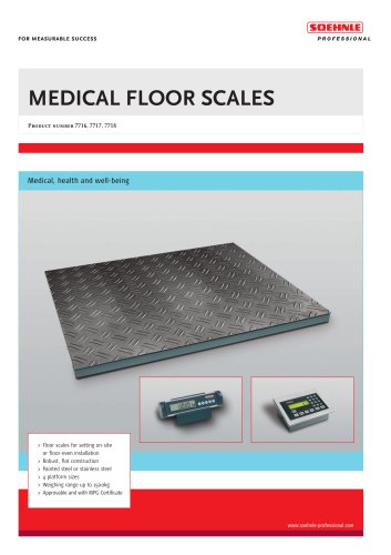 MEDICAL FLOOR SCALES