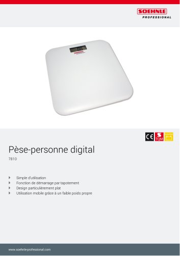 Pèse-personne digital 7810