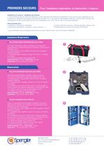 PREMIERS SECOURS: Sac d'assistance respiratoire 400l - 1