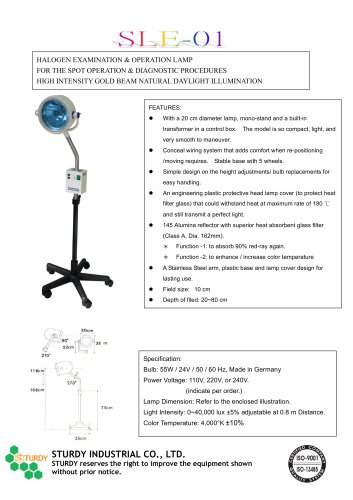 Operating Lamp:SLE-01