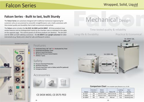 Steam Autoclave: SA Series