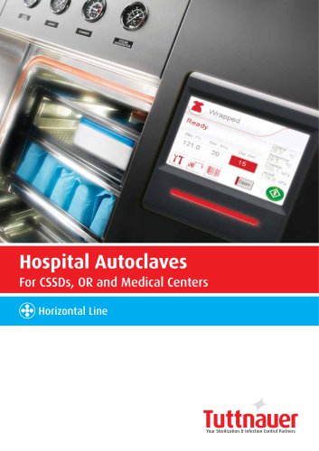 Horizontal Line Hospital Autoclaves