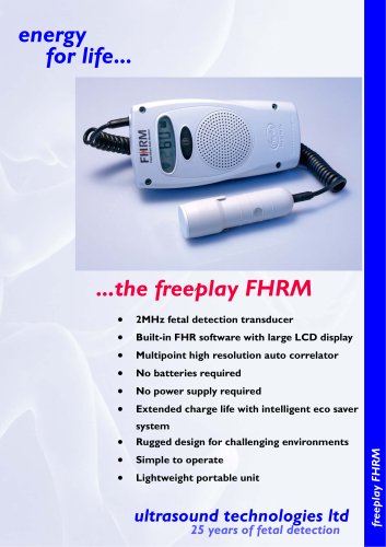 Freeplay FHRM energy free doppler