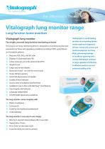 Vitalograph lung monitor range