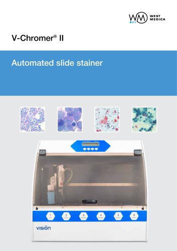 V-Chromer® II — Automated multistainer for microscopic samples