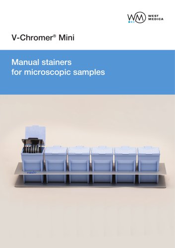 V-Chromer® Mini — Manual stainers for microscopic samples