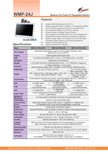 WMP-24J Datasheet