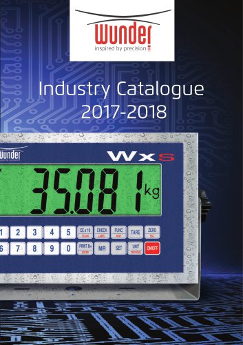 CATALOG WUNDER INDUSTRY 2017-18