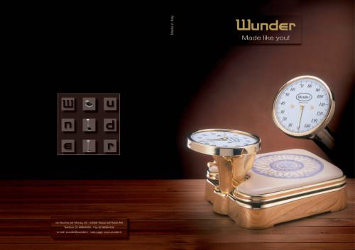 CATALOGUE WUNDER TARSIE DESIGN