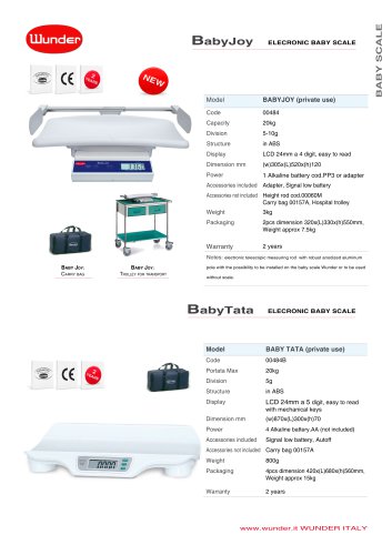 Digital baby portable scales