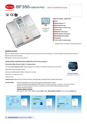 Digital scales with body composition analyzer