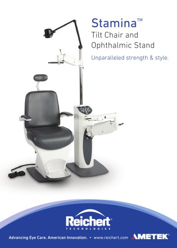 Stamina Tilt Chair and Ophthalmic Stand