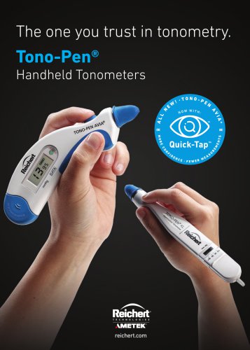 Tono-Pen® Handheld Tonometers