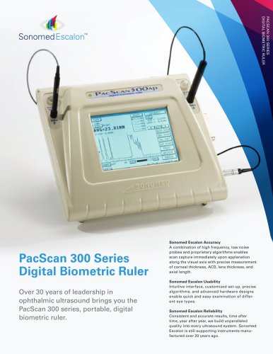 PacScan 300 Series Digital Biometric Ruler