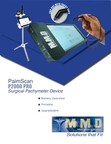 PalmScan P2000 Pachymeter Tablet