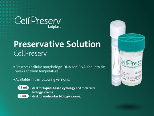 CellPreserv Solution