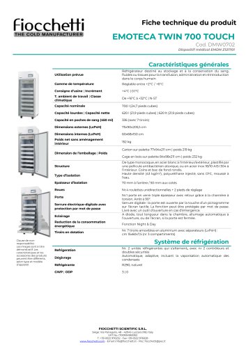 EMOTECA TWIN 700 TOUCH