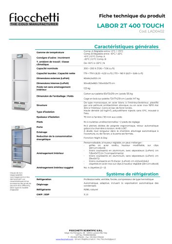 LABOR 2T 400 ECT-F TOUCH
