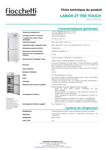 LABOR 2T 700 ECT-F TOUCH