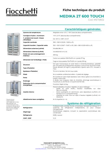 MEDIKA 2T 600 ECT-F TOUCH
