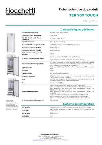 TER 700 TOUCH